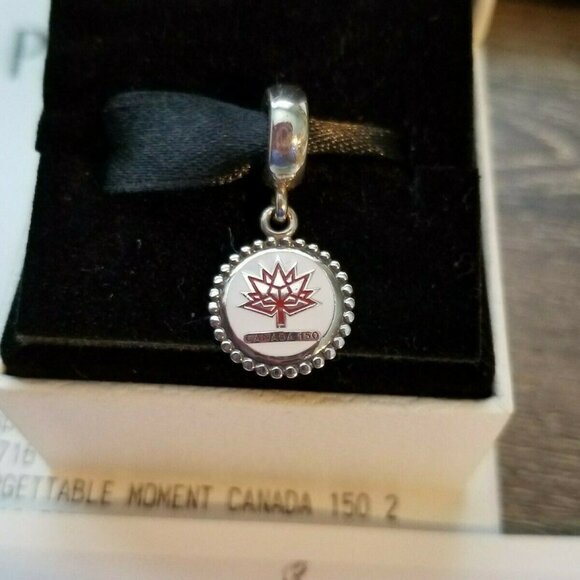 Authentic Pandora SS 2017 EXCLUSIVE and VERY RARE CANADA 150, EG791169-4… - Picture 4 of 7